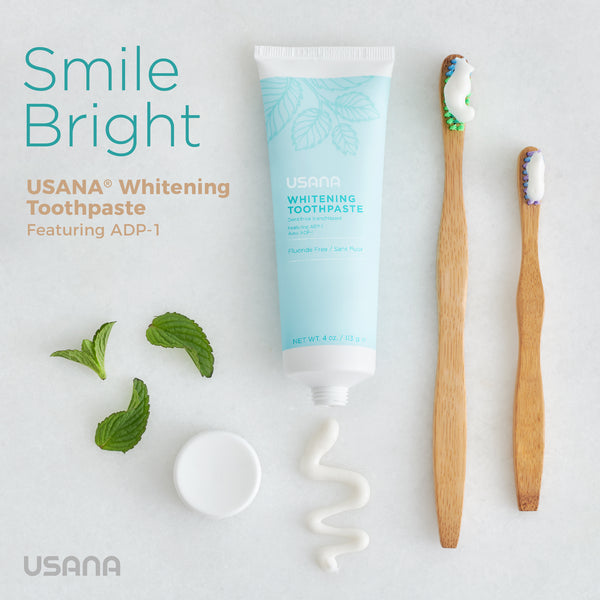 USANA® Whitening Toothpaste Featuring ADP-1 - Fluoride free – USANA ...